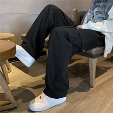 男秋季新款港风休闲裤纯棉工装裤Q15P35，男装休闲裤，星座1116-2
