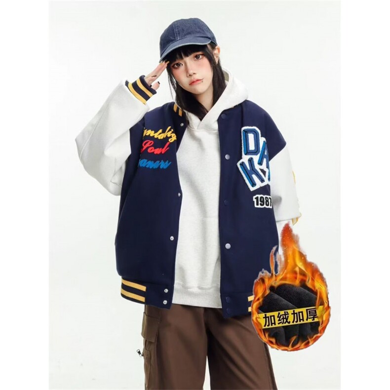 夹克原宿ins简约气质百搭潮流慵懒文艺新款外套W6882-P70，男装夹克，星座412-3