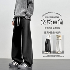 时尚质感百搭休闲S-3XL华棉62%华棉卫裤X1610-特批-35控：68，男装休闲裤，星座718