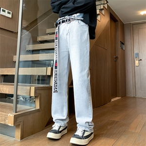 小裤脚弹力牛仔裤 A158-NZK801-P35特价图片