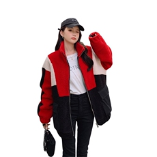 【新款】25号出大货两面穿羊羔毛服801-P185-K268，女装毛呢外套，浙宝189