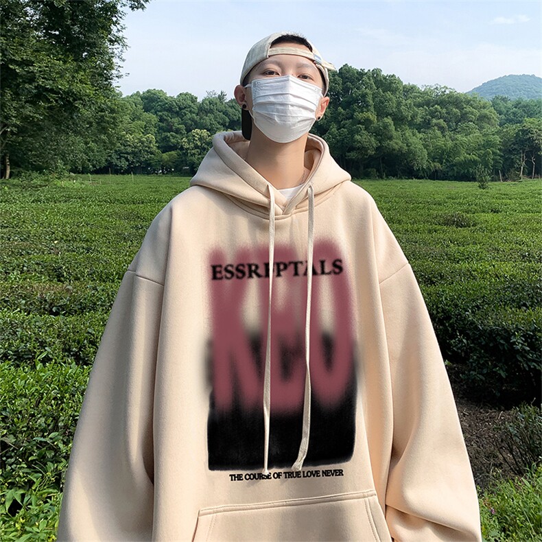 抖音得物供货可提供视频2024春季新款重磅美式卫衣DL1888,男装卫衣,电商A486