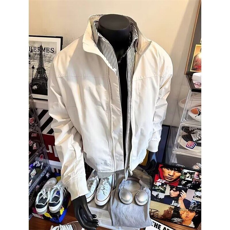 夹克三防春秋冬立领冲锋衣纯色户外工装飞行情侣夹棉外套JW6629，男装夹克，星座1116A（原606A-3）