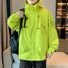 冲锋衣外套男春秋户外徒步登山服夹克潮牌痞帅高级感JK90-P85，男装夹克，星座308B-2