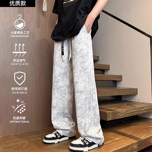 1506/QK1500/P31美式街头男潮牌复古宽松休闲阔腿裤子图片