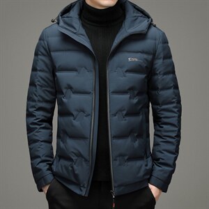 2023冬季中年男士休闲连帽羽绒服保暖防寒羽绒外套YYYR17-P280，男装羽绒服，电商B212（原钱塘6029）