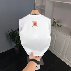 2025新款男士百搭休闲半截袖上衣圆领简约纯色短袖T恤男潮韩版ins，男装T恤，星座506A
