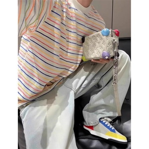 小瑞靓包 Golden-hour小香风菱格链条双肩包包女2025新款小背包潮图片
