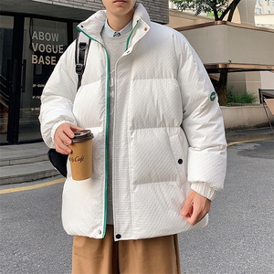 秋冬新款男百搭设计感港风棉衣M067-P95控158图片