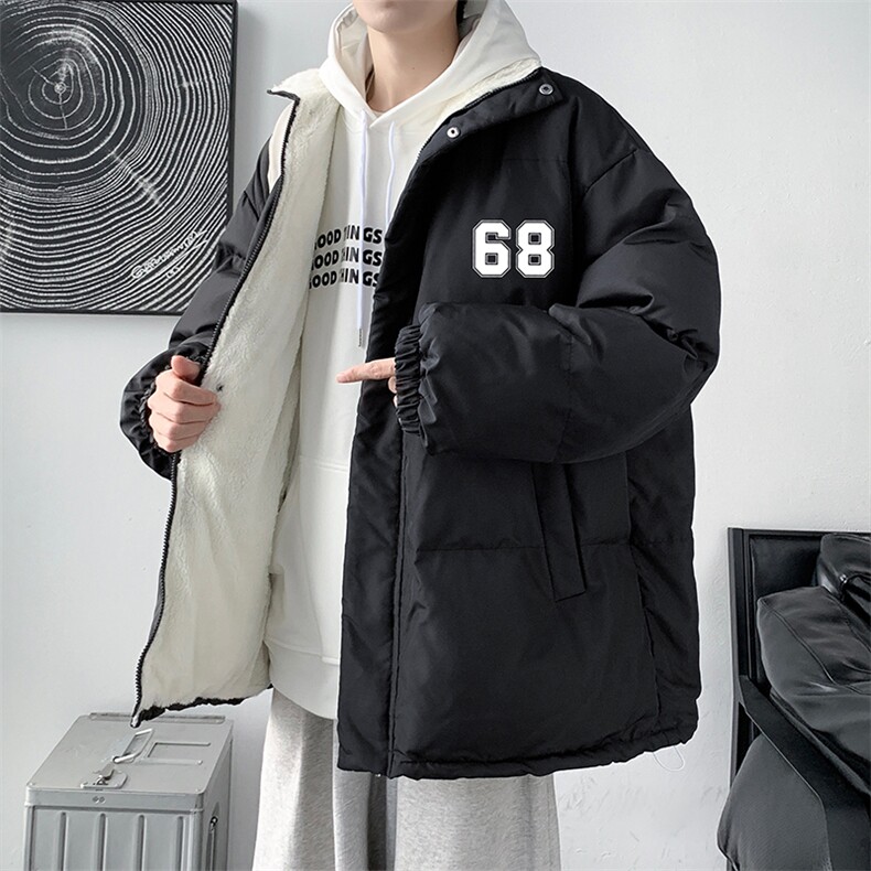 秋冬港风加绒加厚棉衣夹克外套立领棉袄XZ102A-4-MY1068-P75,男装夹克,星座211-2
