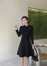 2022秋装连衣裙，女装连衣裙，贻思茗