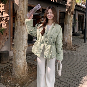 新款2026冬新中式刺绣羽绒服7843-P265-K398图片