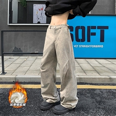 浅灰色加绒