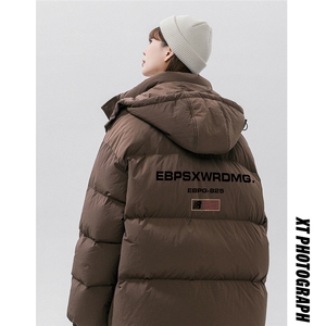 中性风新款冬季时尚百搭连帽加厚羽绒服外套YR63606P225控298图片
