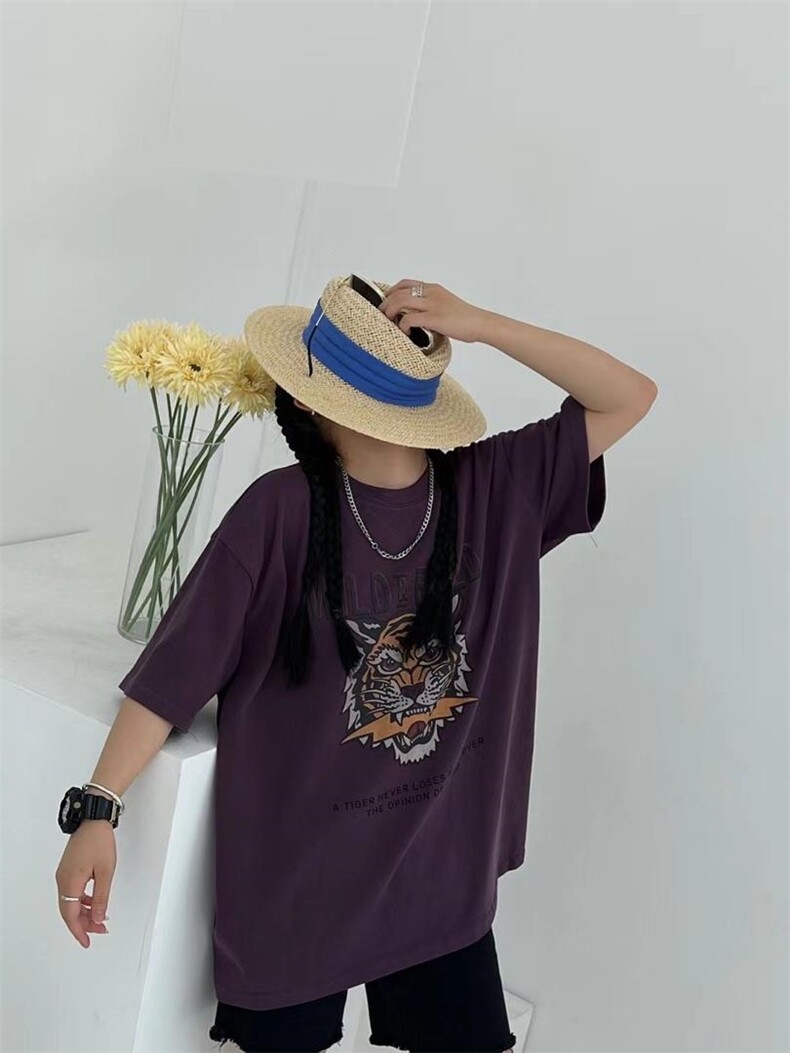 秋季新款大版图案短袖T，其它，JIAN.Z 简.站