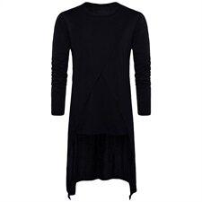 【欧码】2021四季潮嘻哈街头夜店男士长款长袖T恤M-3XLD077P35，男装T恤，星座1812