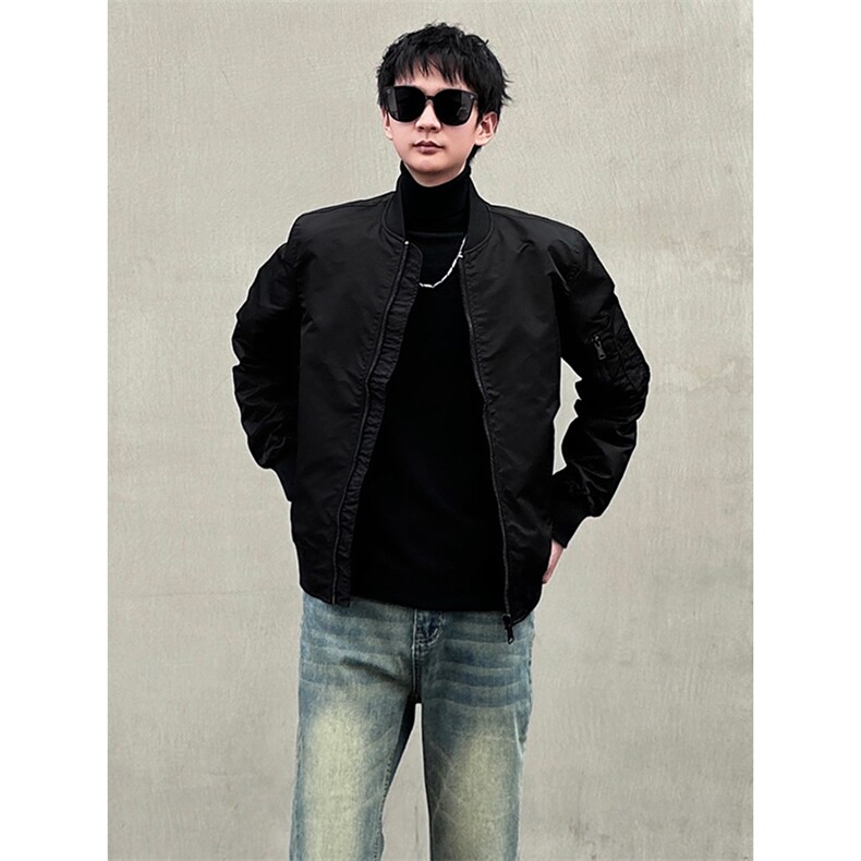 春秋冬男士夹克美式加厚潮牌棒球外套夹克JK327/P90-裤子992/P65，男装夹克，星座1412-2