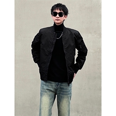 春秋冬男士夹克美式加厚潮牌棒球外套夹克JK327/P90-裤子992/P65，男装夹克，星座1412-2