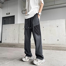 2024夏季美式直筒大口袋长裤小众机能户外冲锋裤现货K7942-P34，男装休闲裤，星座512-3