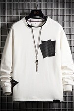 7XL-M长袖卫衣男2023秋季新款宽松休闲胖子上衣加肥加大码控价68图片