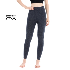 山羊绒女士羊绒加厚裤高腰秋冬保暖图片