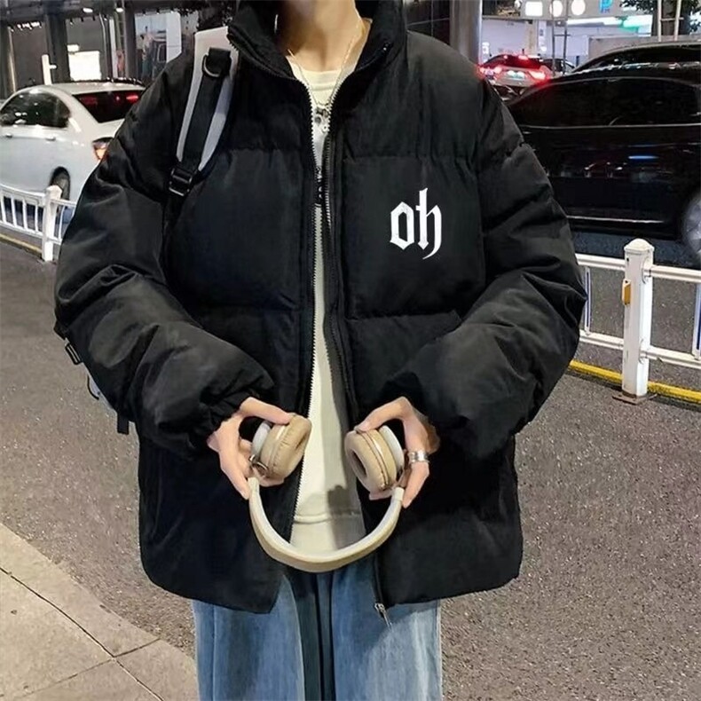 棉衣2025冬季新款男女宽松加厚防风情侣保暖外套潮棉服外套,男装棉衣,星座506A