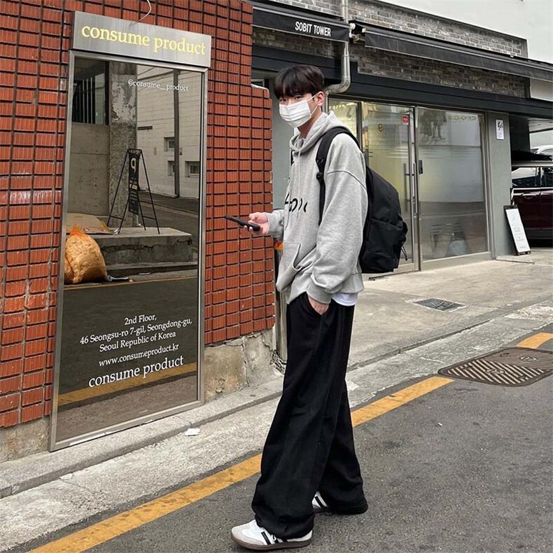 春季新款韩系百搭休闲落肩男生连帽卫衣外套W3105-特P45现货,男装卫衣,星座218-5