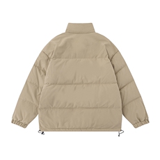 白底23冬季时尚百搭宽松字母印花潮流棉服外套MY2084P85控118，男装棉衣，电商A247-1