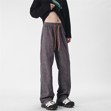 现货A429-Yk326-特批53美式撞色扎染重磅卫裤弯刀休闲裤高品质，男装休闲裤，电商A429