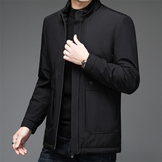 V3586钱塘2020-3新款冬季厚款商务休闲中年男士90鸭绒羽绒服P158，男装羽绒服，钱塘207-3