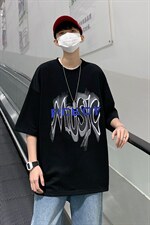 2025夏季港风全棉休闲印花OVERSIZE宽松T恤B266-DX15-P30，男装T恤，星座B257-1