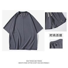 夏季薄款百搭亲肤透气套装TZ13-特批70，男装休闲套装，星座718