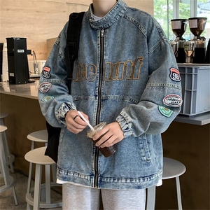 秋季青春流行男夹克文艺潮外套 QJ50 P70图片
