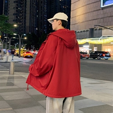 冲锋衣男外套春秋款工装夹克男青少年休闲宽松上衣服JK0233-P78，男装夹克，星座308B-2