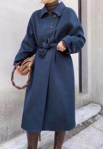 山羊绒长款大衣，其它，时尚轩