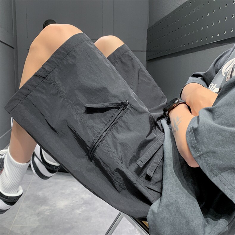 现货夏季工装短裤男ins潮牌休闲百搭潮流痞帅五分裤D02520-P38,男装休闲裤,星座308B-2