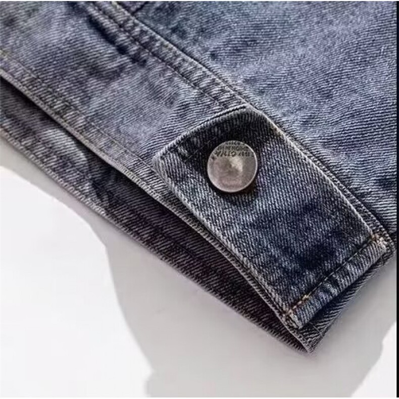 1506A/GY80010/P44美式复古牛仔外套男做旧水洗夹克,男装工装外套,星座1506A