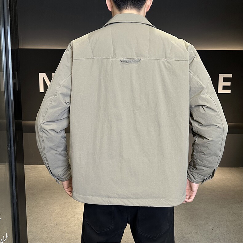 新标902025新款男士白鸭绒翻领简约休闲百搭羽绒服5979-P275,男装羽绒服,电商A413