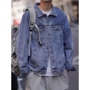 24款 新款纯色净版水洗牛仔夹克上衣 N606/P98图片