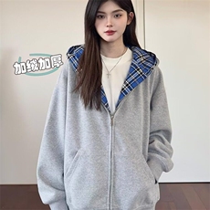 灰色加绒