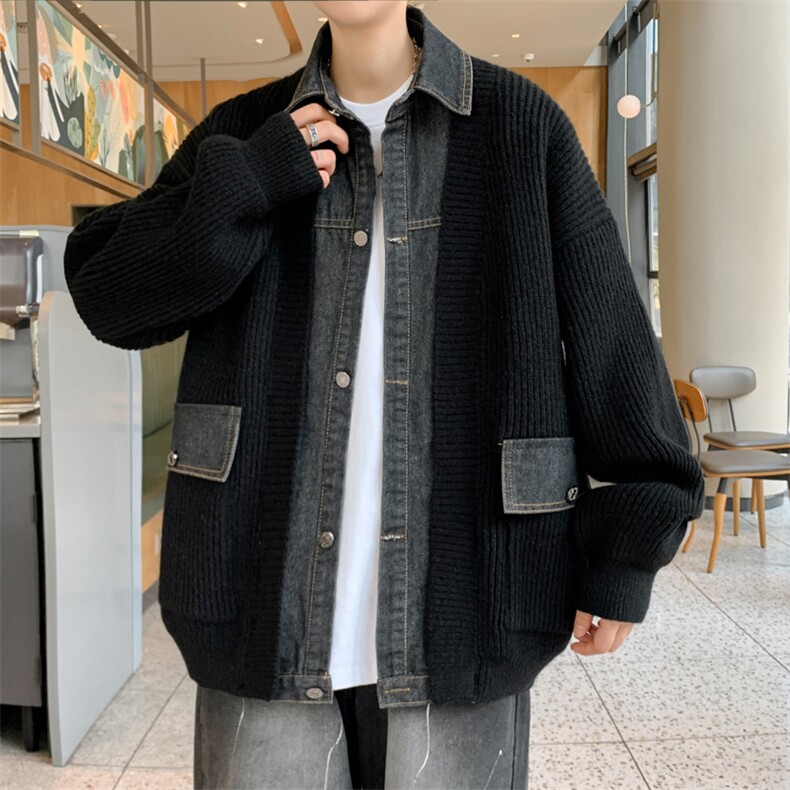 2024【新品】新品针织开衫男士休闲外套上衣1018-1-M692-P85图片