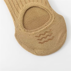 袜子男士春夏款纯色浅口隐形袜船袜硅胶防滑抽条百搭短袜DW36-p25，袜子，星座224-1