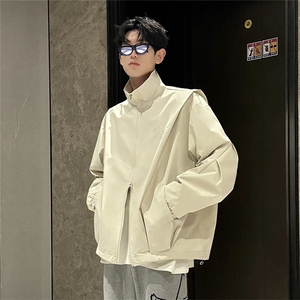 现货 网图慎用 仅供展示 抖音HN立领夹克防水外套冲锋衣J3061-P60图片