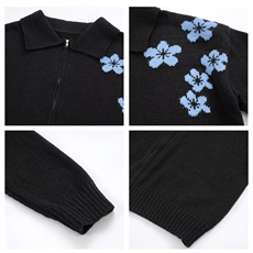 美式复古高街慵懒潮牌卫衣女春秋新学生拉链上衣服，男装卫衣，星座1018A