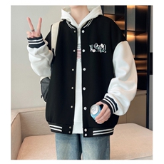J9964-P70美式嘻哈高质量刺绣宽松潮牌棒球服夹克，女装卫衣/绒衫，星座617A-2