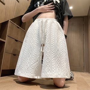夏肌理感短裤男 美式高街运动篮球 休闲五分裤子XZ514-2-1529-P38图片