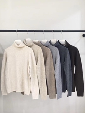 〖现货〗冬装新款50%羊驼绒24%羊毛，其它，炽元素