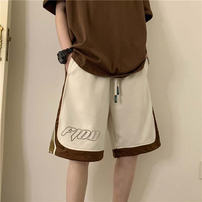 夏季新款拼接刺绣织带短裤大码XZ604-DK802-P45控58,男装牛仔裤,星座604