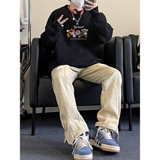 高质量！秋冬季半高领毛衣男加绒加厚线衣男针织衫男MY245-特p38，男装针织衫/毛衣，电商B367