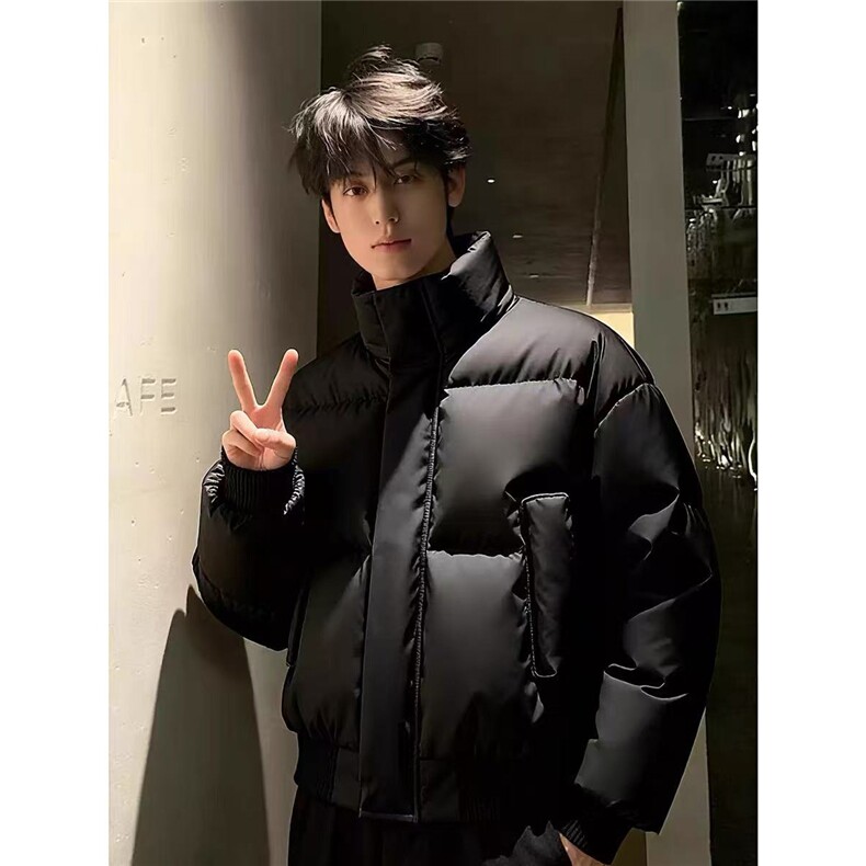 现货2万件宽松立领PU皮短款面包服男MY168特P75,女包手腕包,星座205-3